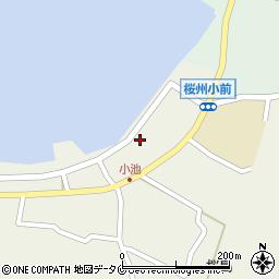 鹿児島県鹿児島市桜島小池町29周辺の地図
