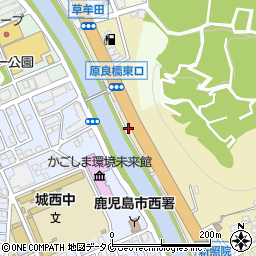 内外化学製品株式会社　南九州営業所周辺の地図