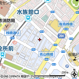 有限会社鹿児島ミート蔵周辺の地図