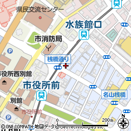 全日本国立医療労働組合鹿児島地区協議会周辺の地図