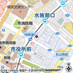 鹿児島県弁護士会館周辺の地図