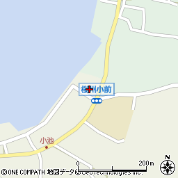 鹿児島県鹿児島市桜島小池町2周辺の地図