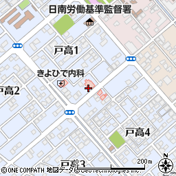 津曲小児科医院周辺の地図