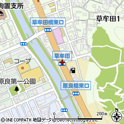 草牟田周辺の地図