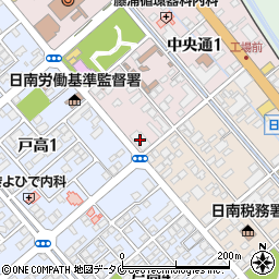九州電力株式会社　日南営業所・コールセンター周辺の地図