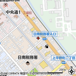 セブンイレブン日南上平野町店周辺の地図