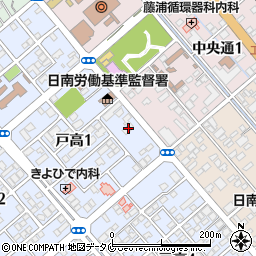 日南市社会福祉協議会 訪問入浴介護事業所周辺の地図