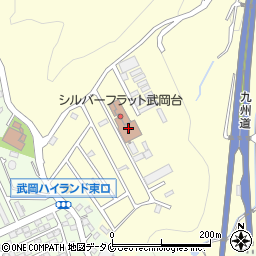 済生会鹿児島地域福祉センター　シルバーフラット武岡台周辺の地図