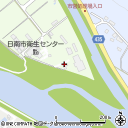 江川ブロック工業株式会社　日南工場周辺の地図