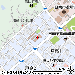 宮崎県南那珂農林振興局総務課周辺の地図