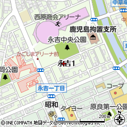 県永吉公舎周辺の地図