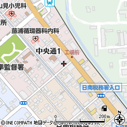 松本花屋周辺の地図