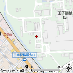 王子エンジニアリング株式会社　日南事業部周辺の地図