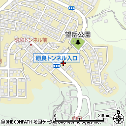 明和入口周辺の地図