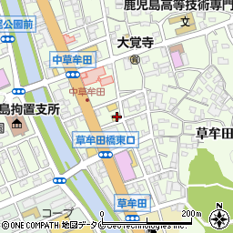 マクドナルド３号線草牟田店周辺の地図