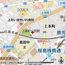 高倉商店周辺の地図