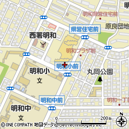 南日本銀行ファミリープラザめいわ ＡＴＭ周辺の地図