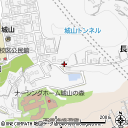 鹿児島県鹿児島市長田町34-14周辺の地図