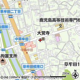 大覚寺　保育園周辺の地図