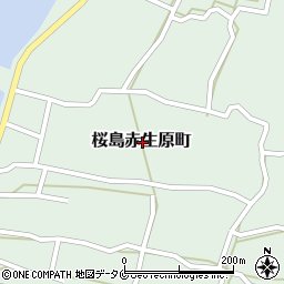 鹿児島県鹿児島市桜島赤生原町周辺の地図