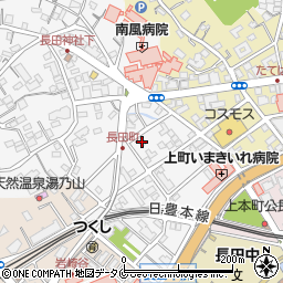 鹿児島県鹿児島市長田町11-10周辺の地図