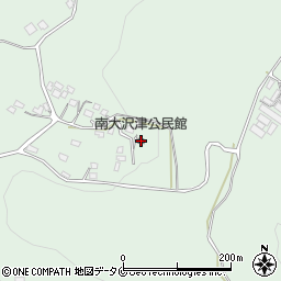 南大沢津公民館周辺の地図
