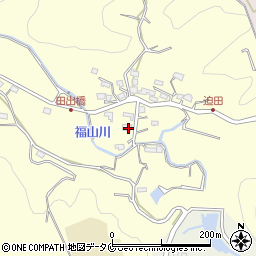 鹿児島県鹿児島市福山町677-3周辺の地図