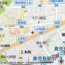 ＭＳＰ南日本警備保障有限会社　上町事務所周辺の地図