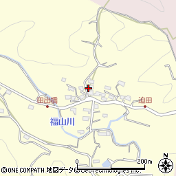 鹿児島県鹿児島市福山町697周辺の地図