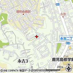 永吉ランド公園周辺の地図