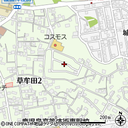 グループホーム オアシスケア草牟田周辺の地図