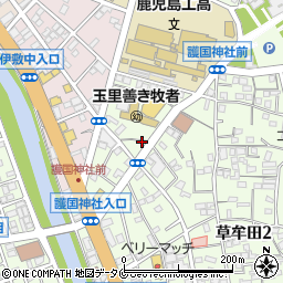 草牟田ビル周辺の地図