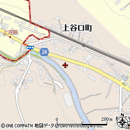 ファミリーマート松元上谷口店周辺の地図