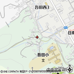宮崎県日南市戸高周辺の地図