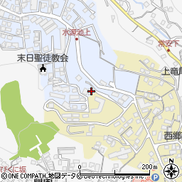 鹿児島県鹿児島市西坂元町1-14周辺の地図