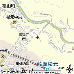 鹿児島県鹿児島市福山町197周辺の地図