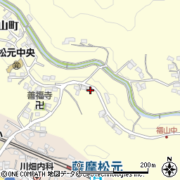 鹿児島県鹿児島市福山町196周辺の地図