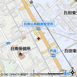 宮崎トヨタ自動車カローラ宮崎日南店周辺の地図