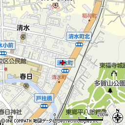 西日本シティ銀行タイヨー清水店 ＡＴＭ周辺の地図