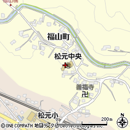 松元　中央福祉会周辺の地図