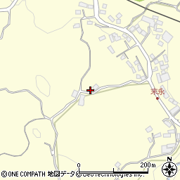 鹿児島県日置市伊集院町下谷口3820周辺の地図