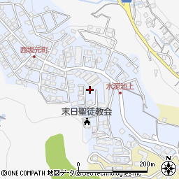 鹿児島県鹿児島市西坂元町7周辺の地図