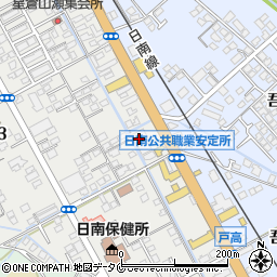 株式会社アステム日南支店周辺の地図