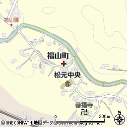 鹿児島県鹿児島市福山町100-2周辺の地図