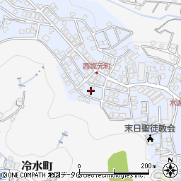 鹿児島県鹿児島市西坂元町17周辺の地図