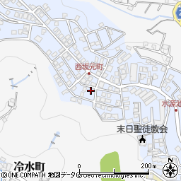 鹿児島県鹿児島市西坂元町17-12周辺の地図