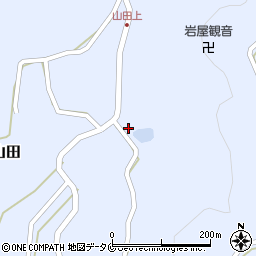鹿児島県日置市日吉町山田1981周辺の地図
