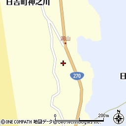 鹿児島県日置市日吉町神之川1045周辺の地図