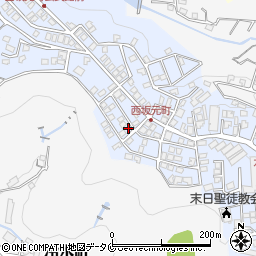 鹿児島県鹿児島市西坂元町18-14周辺の地図