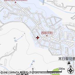 鹿児島県鹿児島市西坂元町18-2周辺の地図